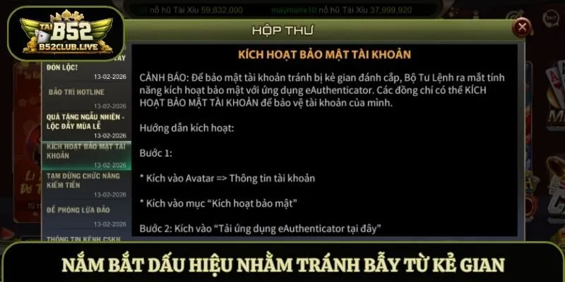 Nắm bắt dấu hiệu nhằm tránh bẫy từ kẻ gian